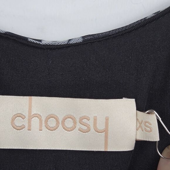 Choosy Women's Size XS Daisy Cutout Whimsygoth Bodycon Dress NWT - Picture 4 of 10